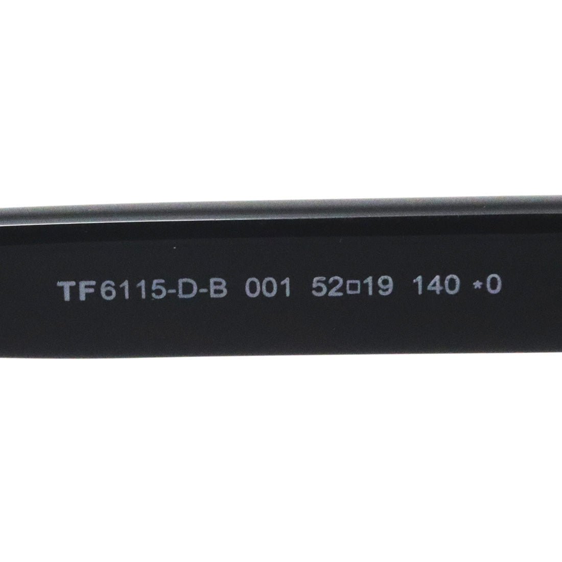 【TOM FORD/トムフォード】スクエア メガネ TF6115-D-B 001 52