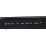 【TOM FORD/トムフォード】スクエア メガネ TF6115-D-B 001 52