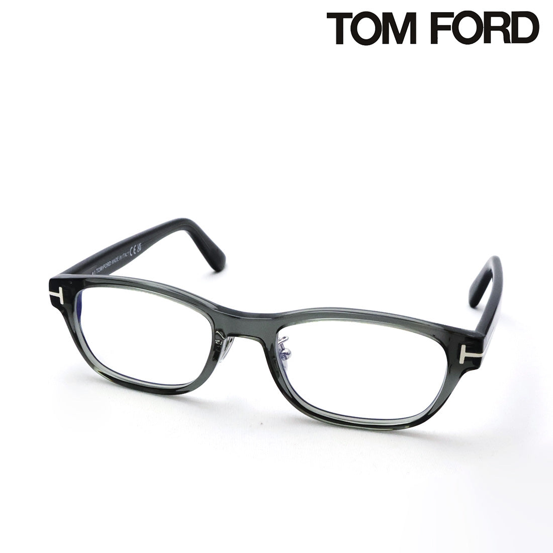 【TOM FORD/トムフォード】スクエア メガネ TF6115-D-B 020 52