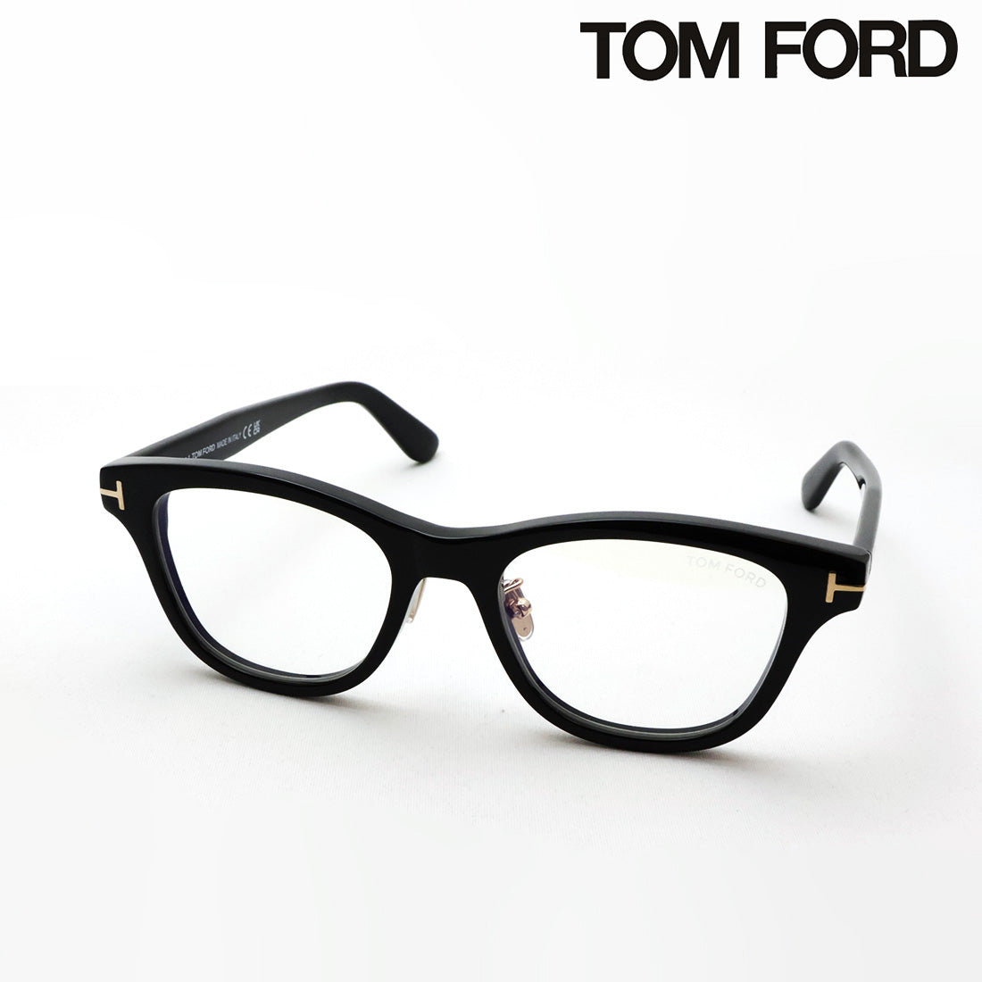 【TOM FORD/トムフォード】スクエア メガネ TF6162-D-B 001 52