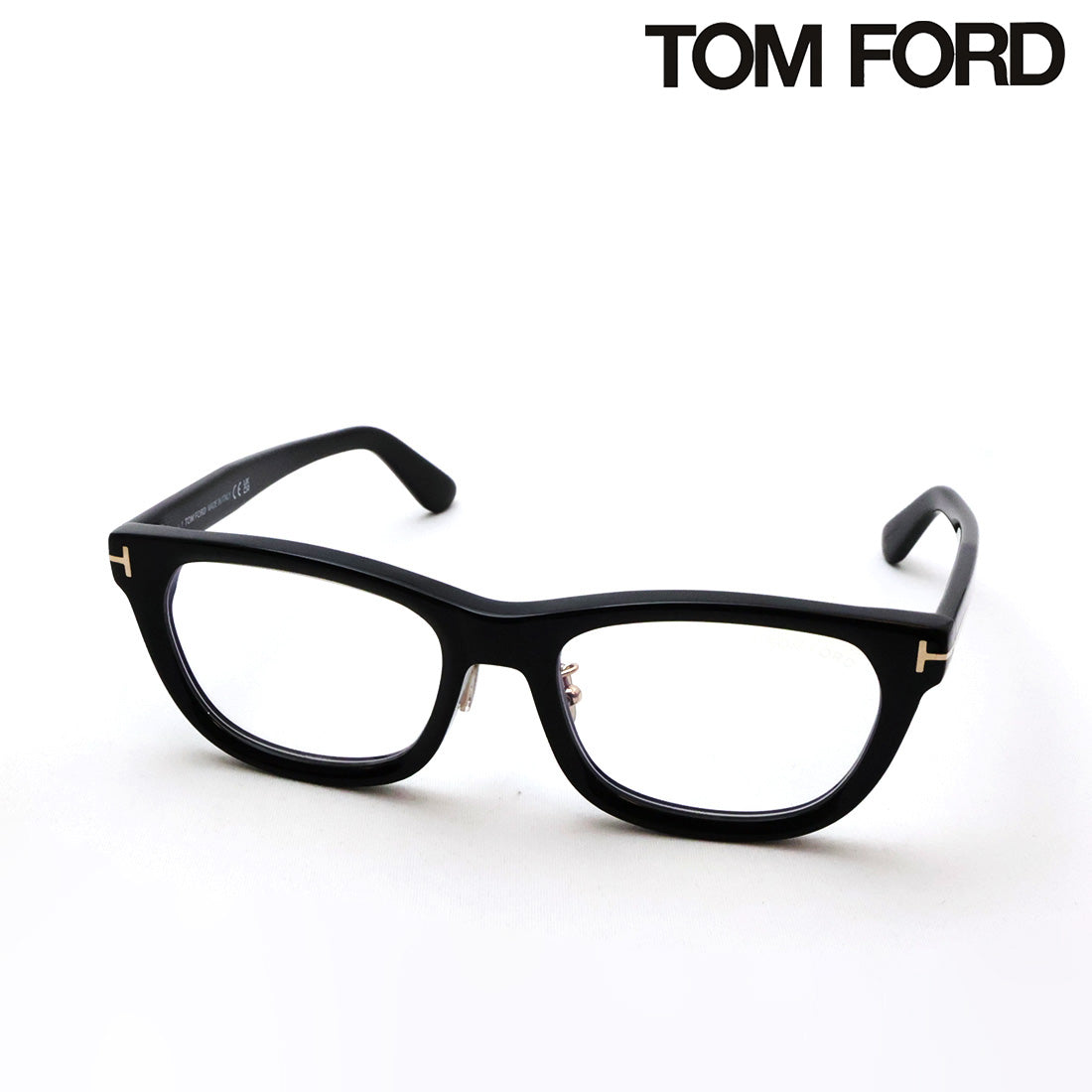 【TOM FORD/トムフォード】スクエア メガネ TF6164-D-B 001 55