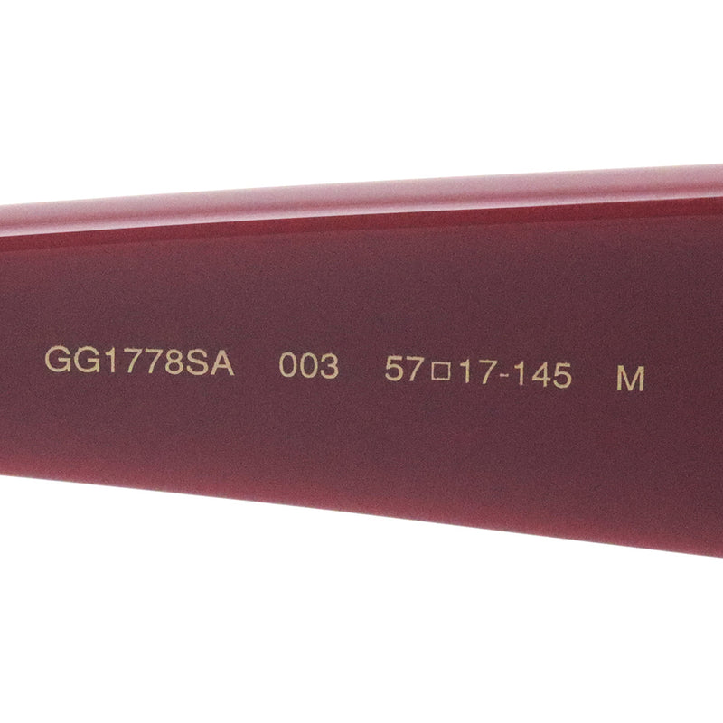 グッチ サングラス GUCCI GG1778SA 003 57
