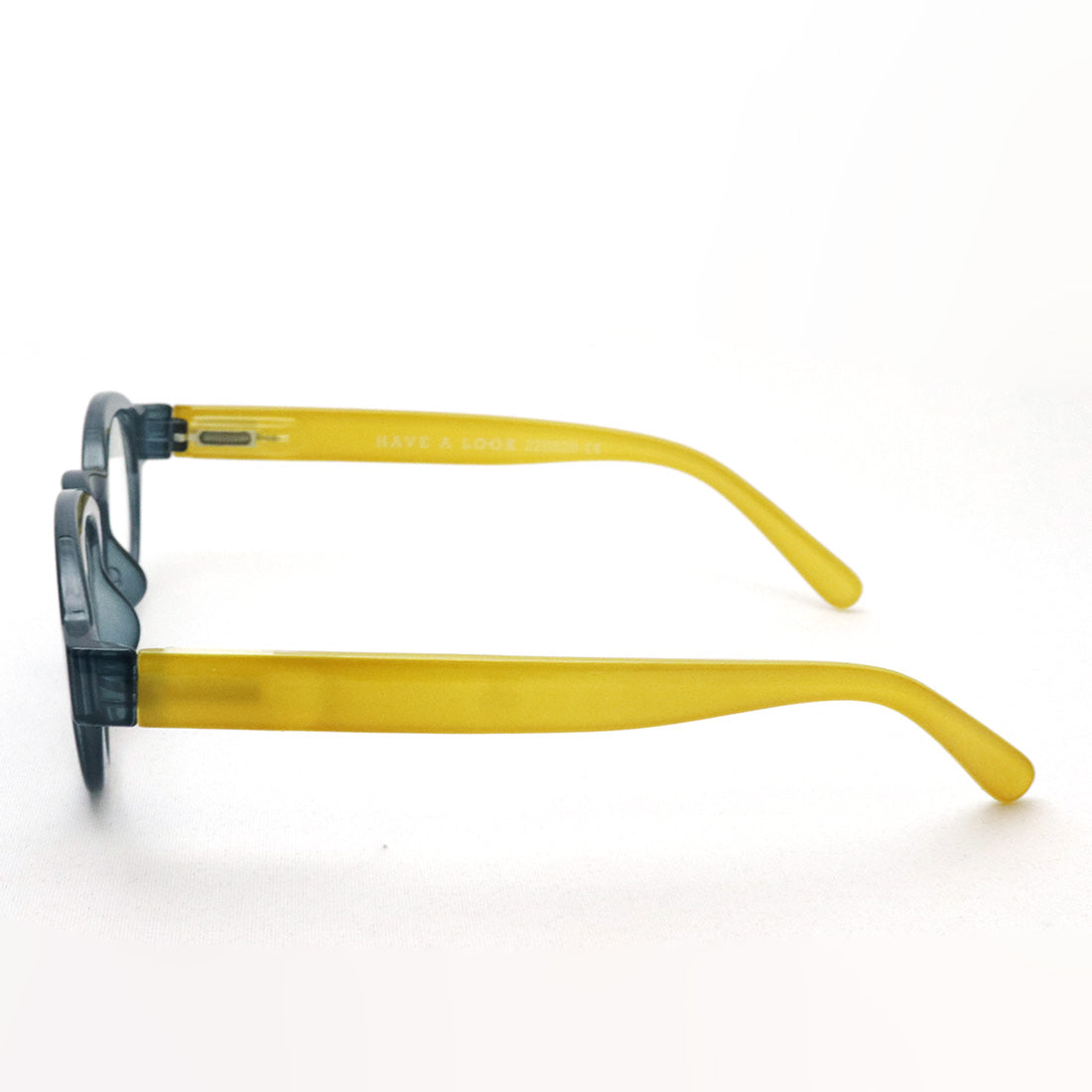 Hub Arrouch HAVE A LOOK PC Glass Reading Glass Circle Twist Petrol Lime