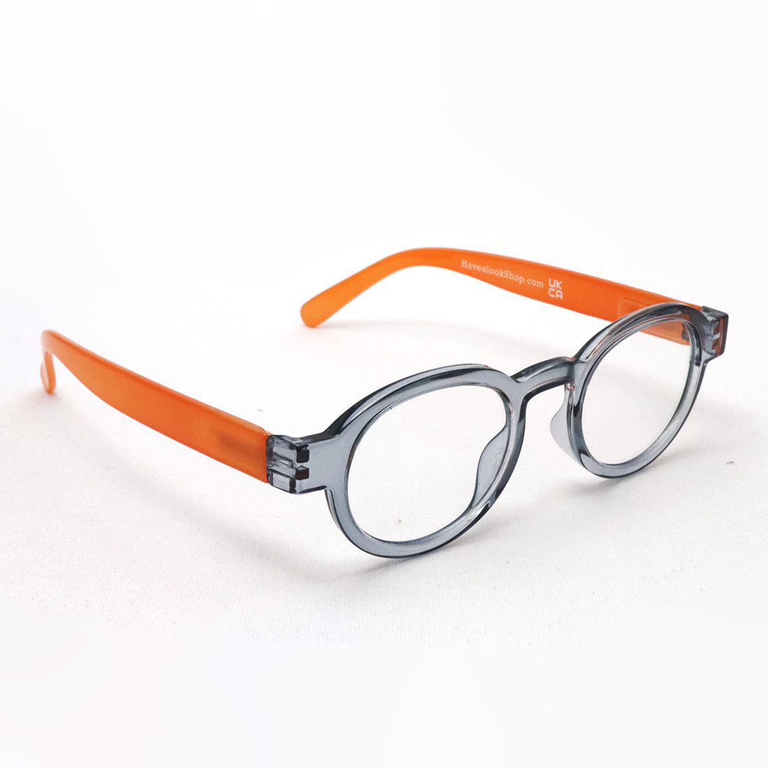 Hub Arrouch HAVE A LOOK PC Glass Reading Glass Circle Twist Gray Range