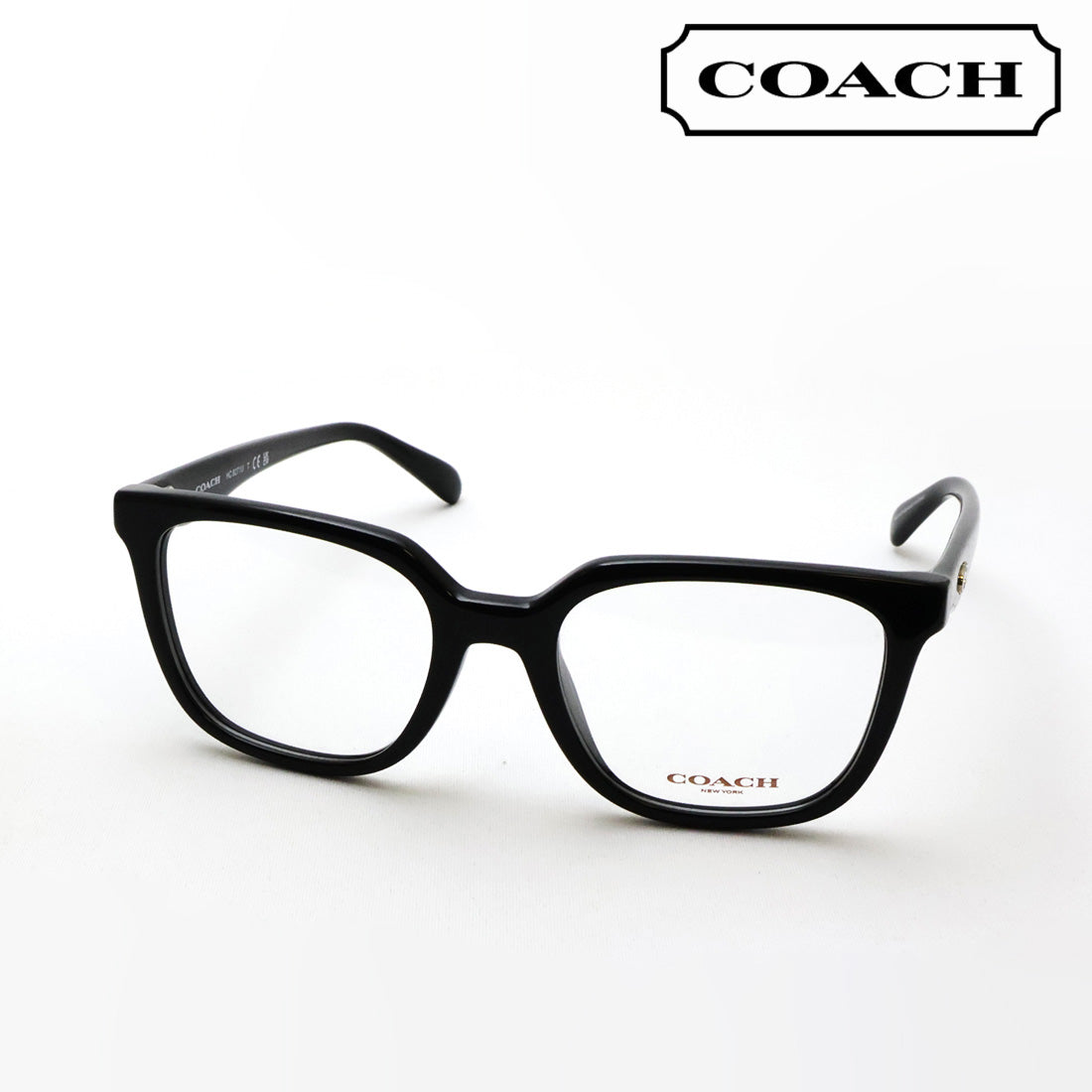 コーチ メガネ COACH HC6271U 5002 52 スクエア ブラック系