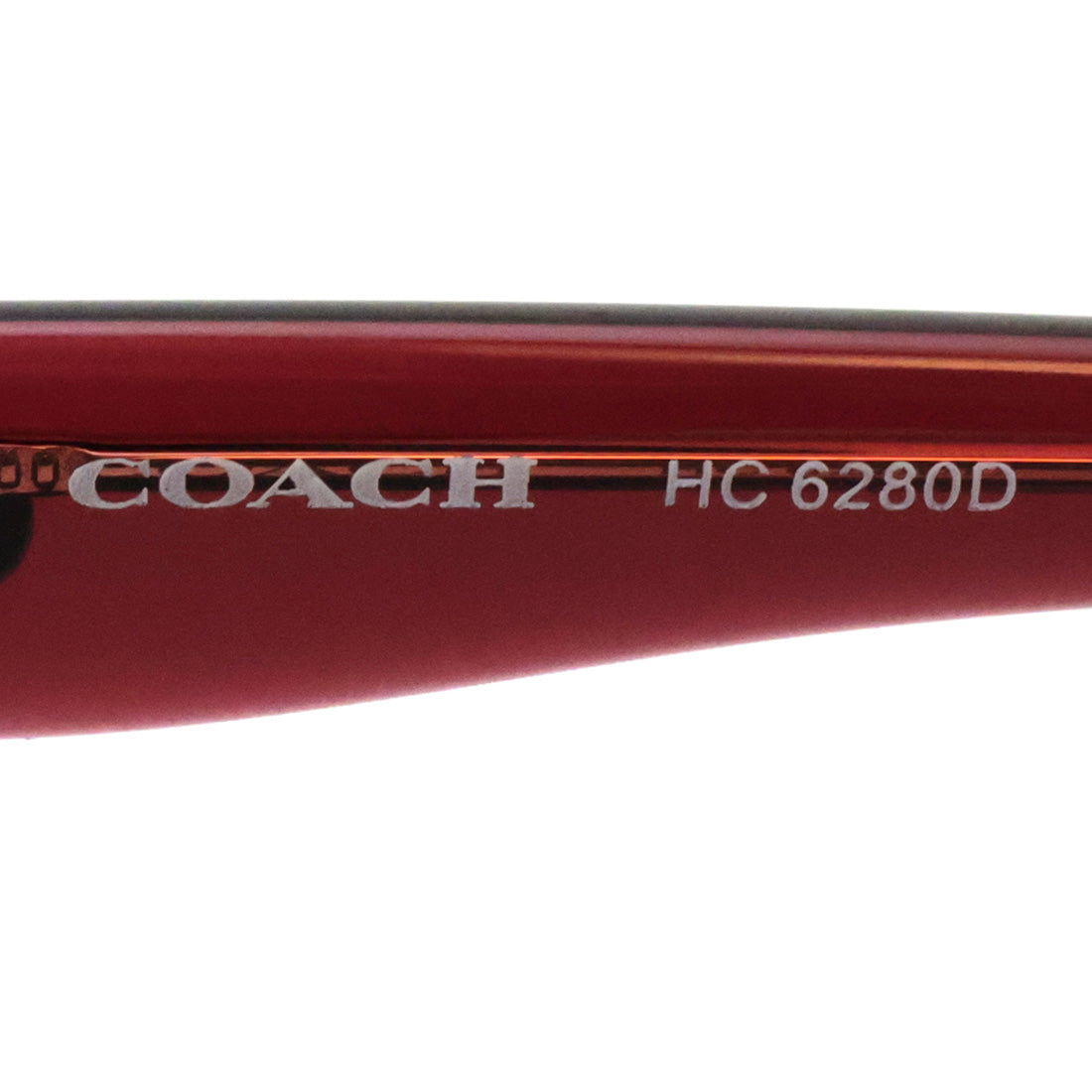 コーチ メガネ COACH HC6280D 5824 48 ラウンド レッド系