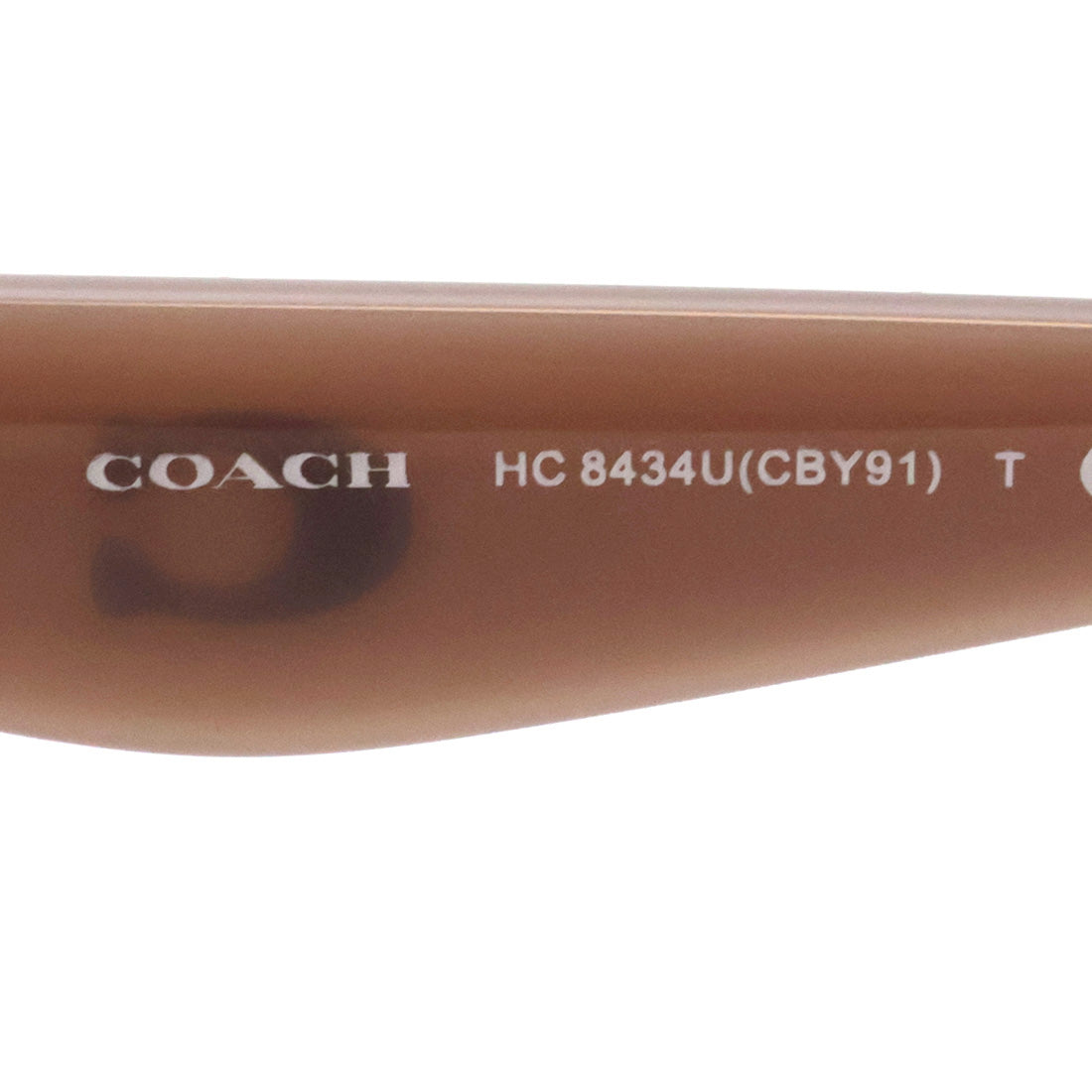 コーチ サングラス COACH HC8434U 549511 53 レディース ウェリントン ベージュ系