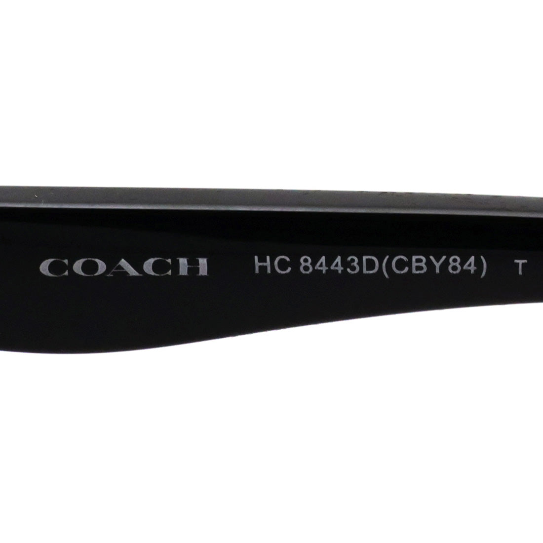 コーチ サングラス COACH HC8443D 500273 54 レディース オーバル ブラック系