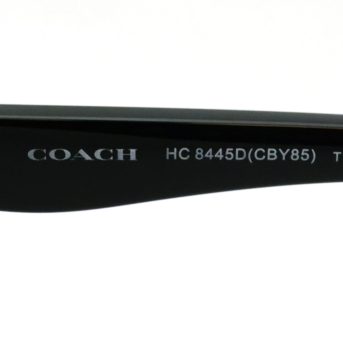 コーチ サングラス COACH HC8445D 500211 56 レディース ラウンド ブラック系