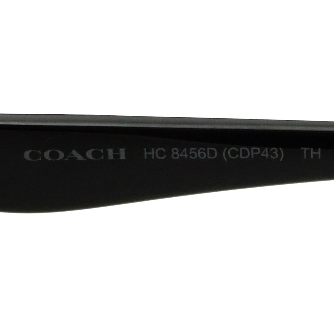 コーチ 偏光サングラス COACH HC8456D 500281 55 スクエア ブラック系