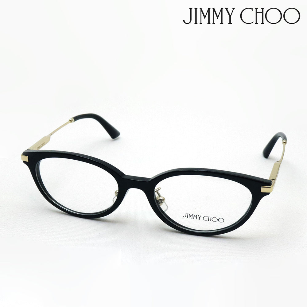 JIMMY CHOO/ジミーチュウ】 オーバル メガネ JC3029D 5000 52