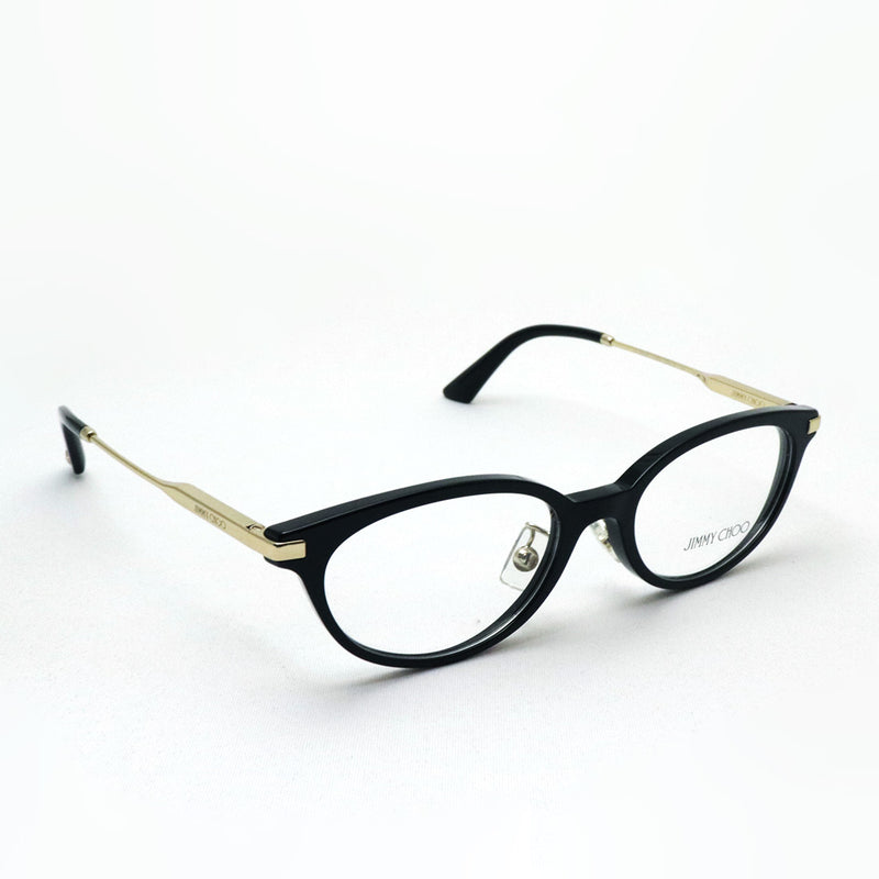 【JIMMY CHOO/ジミーチュウ】 オーバル メガネ JC3029D 5000 52