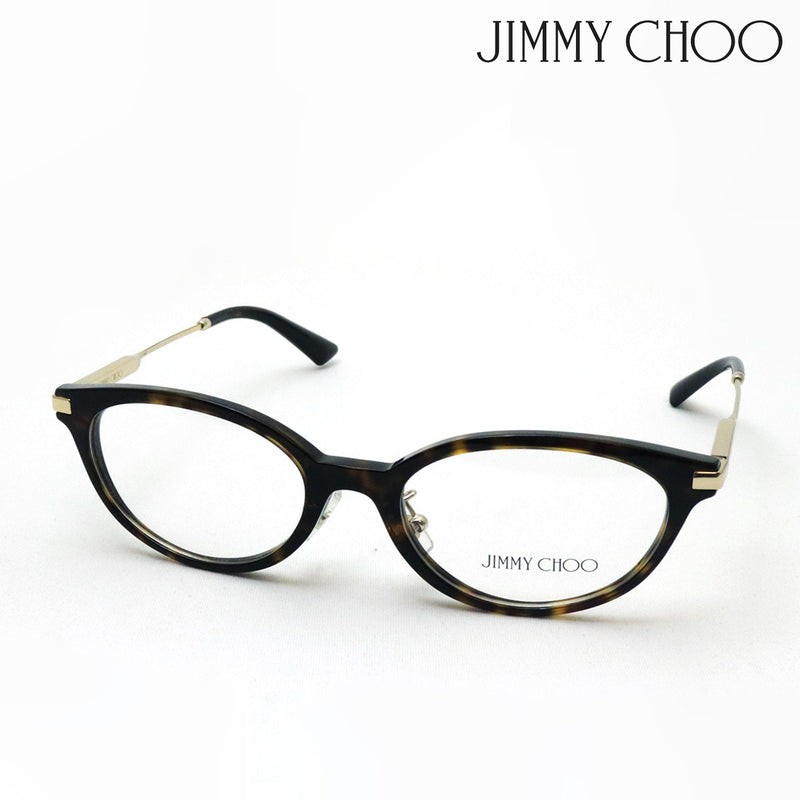 【JIMMY CHOO/ジミーチュウ】 オーバル メガネ JC3029D 5002 52