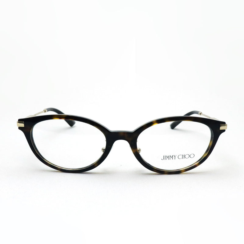 【JIMMY CHOO/ジミーチュウ】 オーバル メガネ JC3029D 5002 52