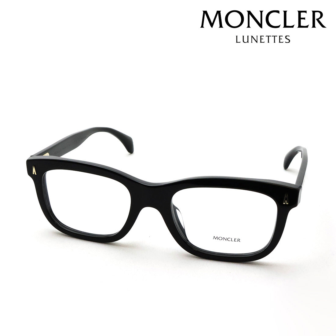 【MONCLER/モンクレール】 メガネ ME2019F 3001 52 スクエア ブラック系