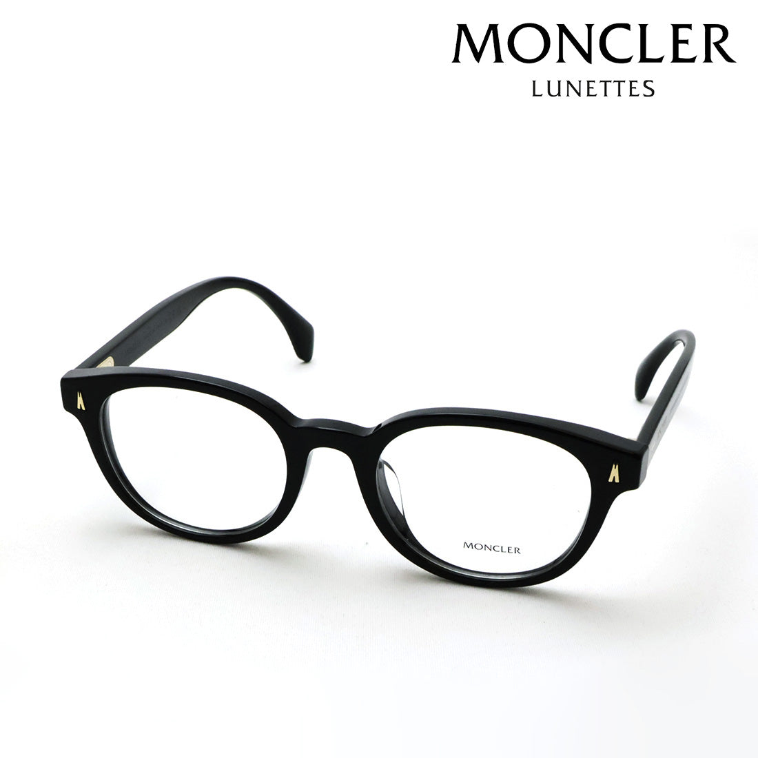 【MONCLER/モンクレール】 メガネ ME2020F 3001 50 スクエア ブラック系