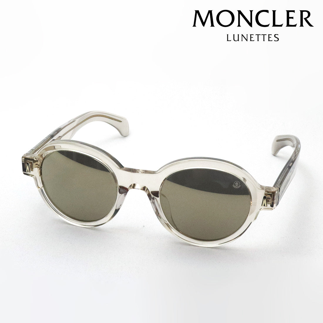 [MONCLER/Moncler] Round sunglasses ME6003F 30035A 48