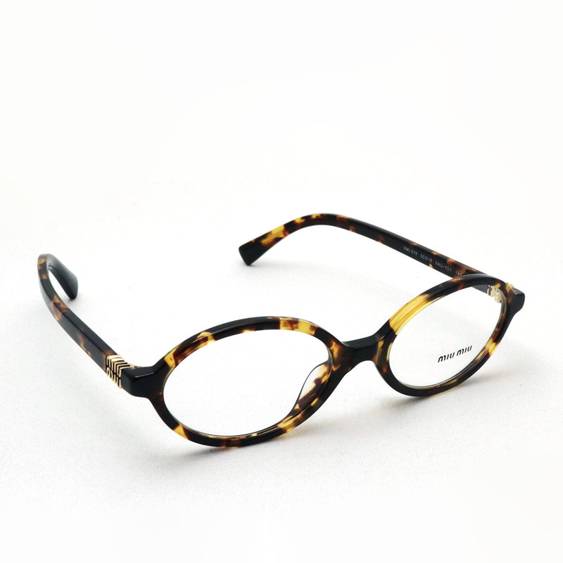 ミュウミュウ メガネ miumiu MU01XV VAU1O1 50