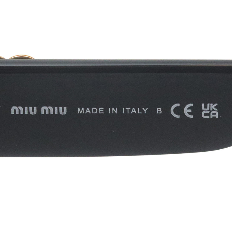 ミュウミュウ メガネ miumiu MU04UV 1AB1O1 52