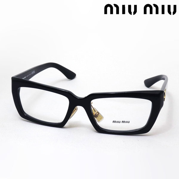 ミュウミュウ メガネ miumiu MU04XVF 1AB1O1 52