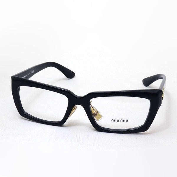 ミュウミュウ メガネ miumiu MU04XVF 1AB1O1 52