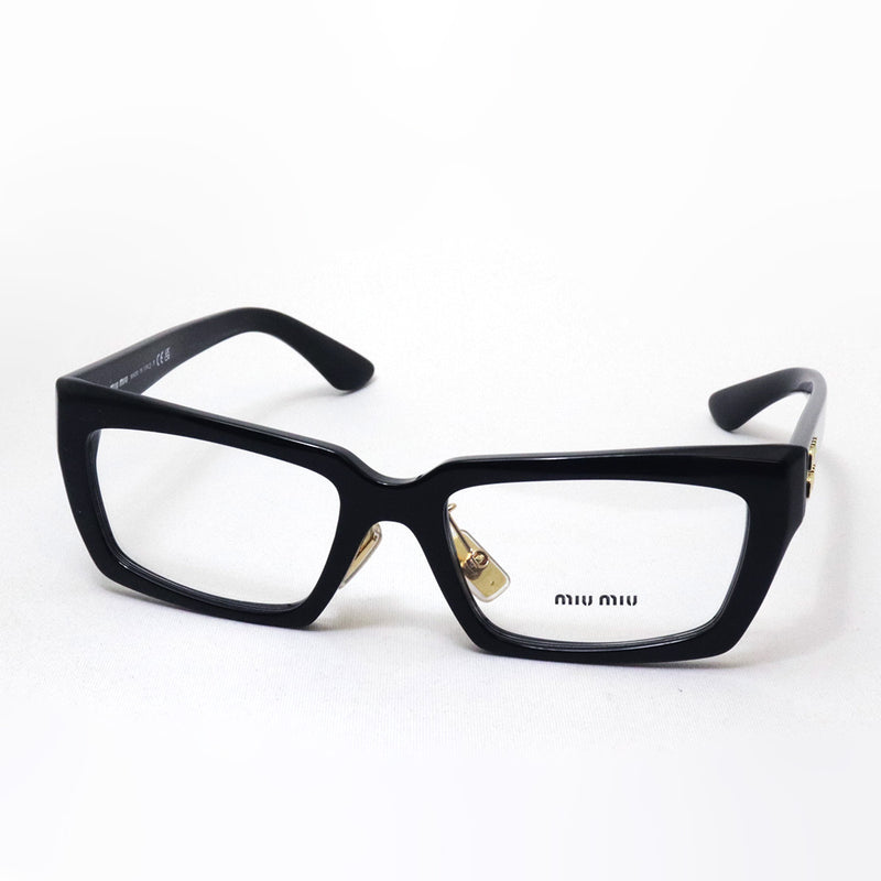 ミュウミュウ メガネ miumiu MU04XVF 1AB1O1 52