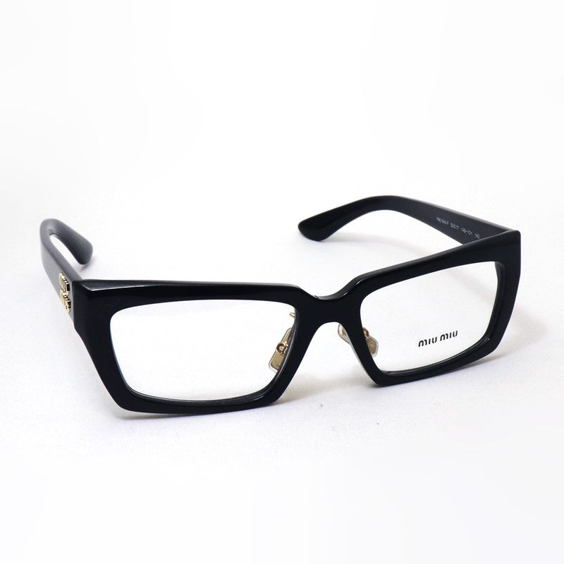 ミュウミュウ メガネ miumiu MU04XVF 1AB1O1 52