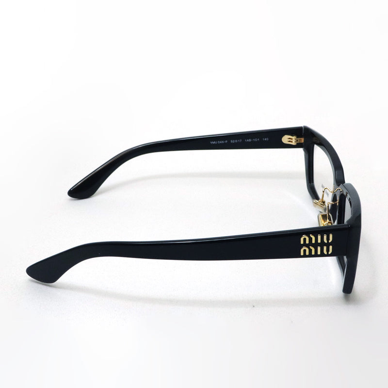 ミュウミュウ メガネ miumiu MU04XVF 1AB1O1 52