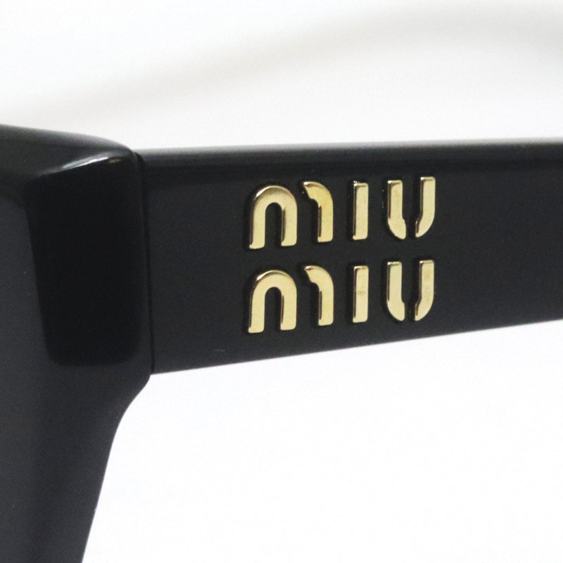 ミュウミュウ メガネ miumiu MU04XVF 1AB1O1 52