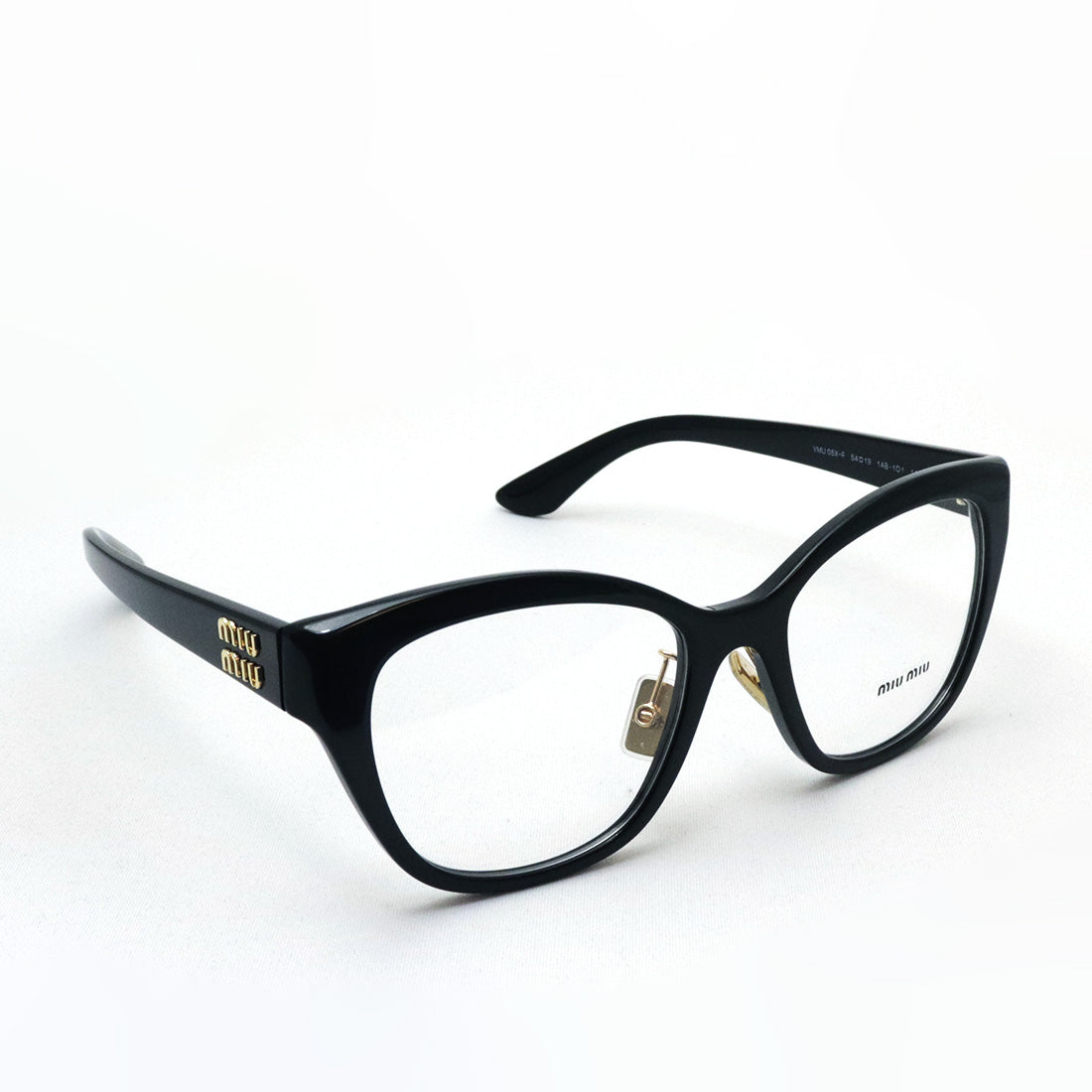 ミュウミュウ メガネ miumiu MU05XVF 1AB1O1 54