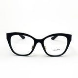 ミュウミュウ メガネ miumiu MU05XVF 1AB1O1 54