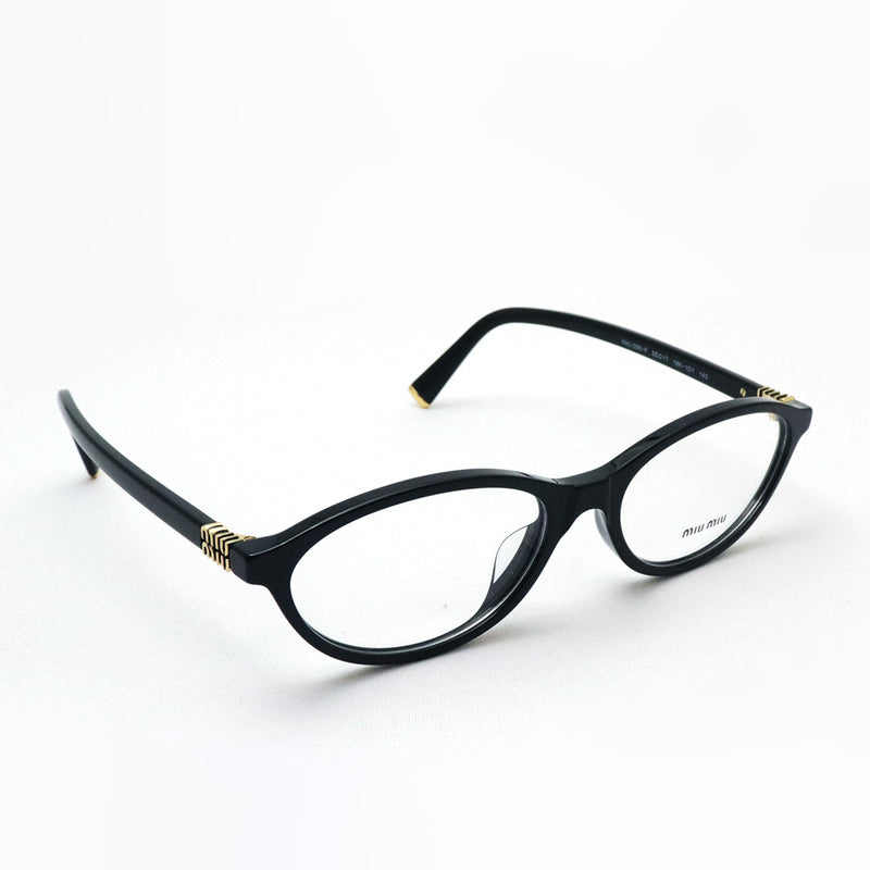 ミュウミュウ メガネ miumiu MU09XVF 16K1O1 55