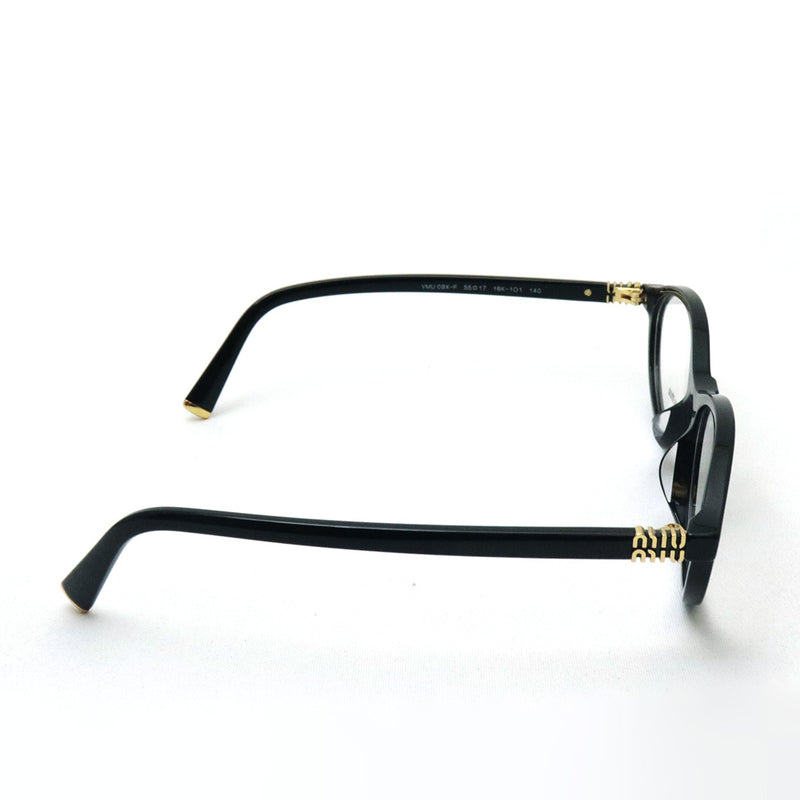 ミュウミュウ メガネ miumiu MU09XVF 16K1O1 55