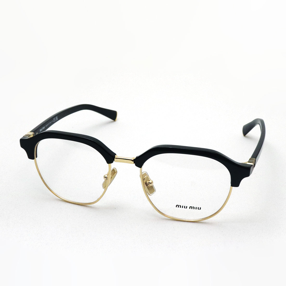 ミュウミュウ メガネ miumiu MU10XV 16K1O1 50