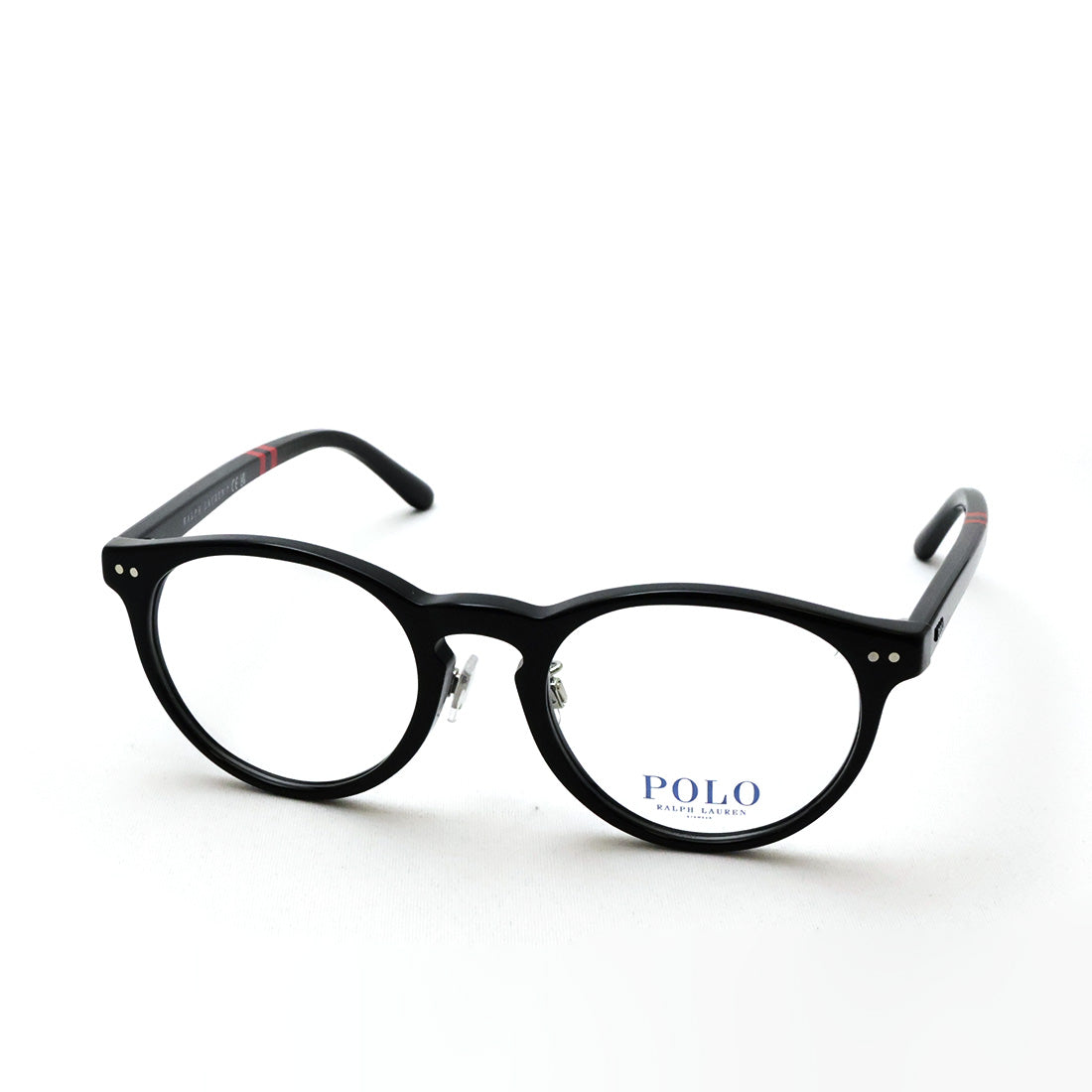 【POLO RALPH LAUREN/ポロラルフローレン 】 メガネ PH2297F 5001 48 ラウンド ブラック系