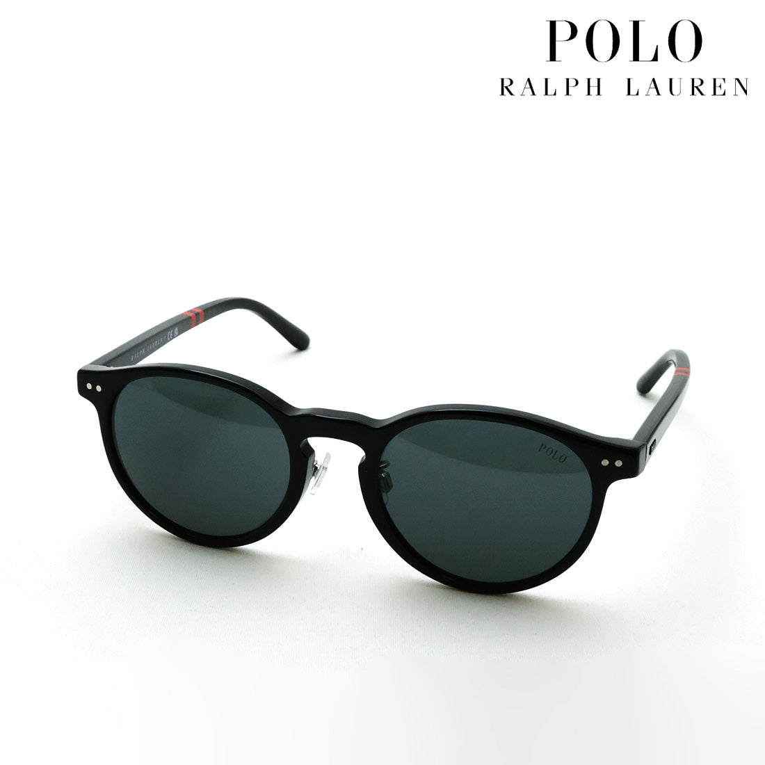 【POLO RALPH LAUREN/ポロラルフローレン】 サングラス PH4236F 500187 50 オーバルブラック系