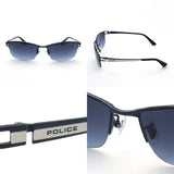 ポリス サングラス POLICE SPLQ03J JET ジェット スクエア ハーフリム