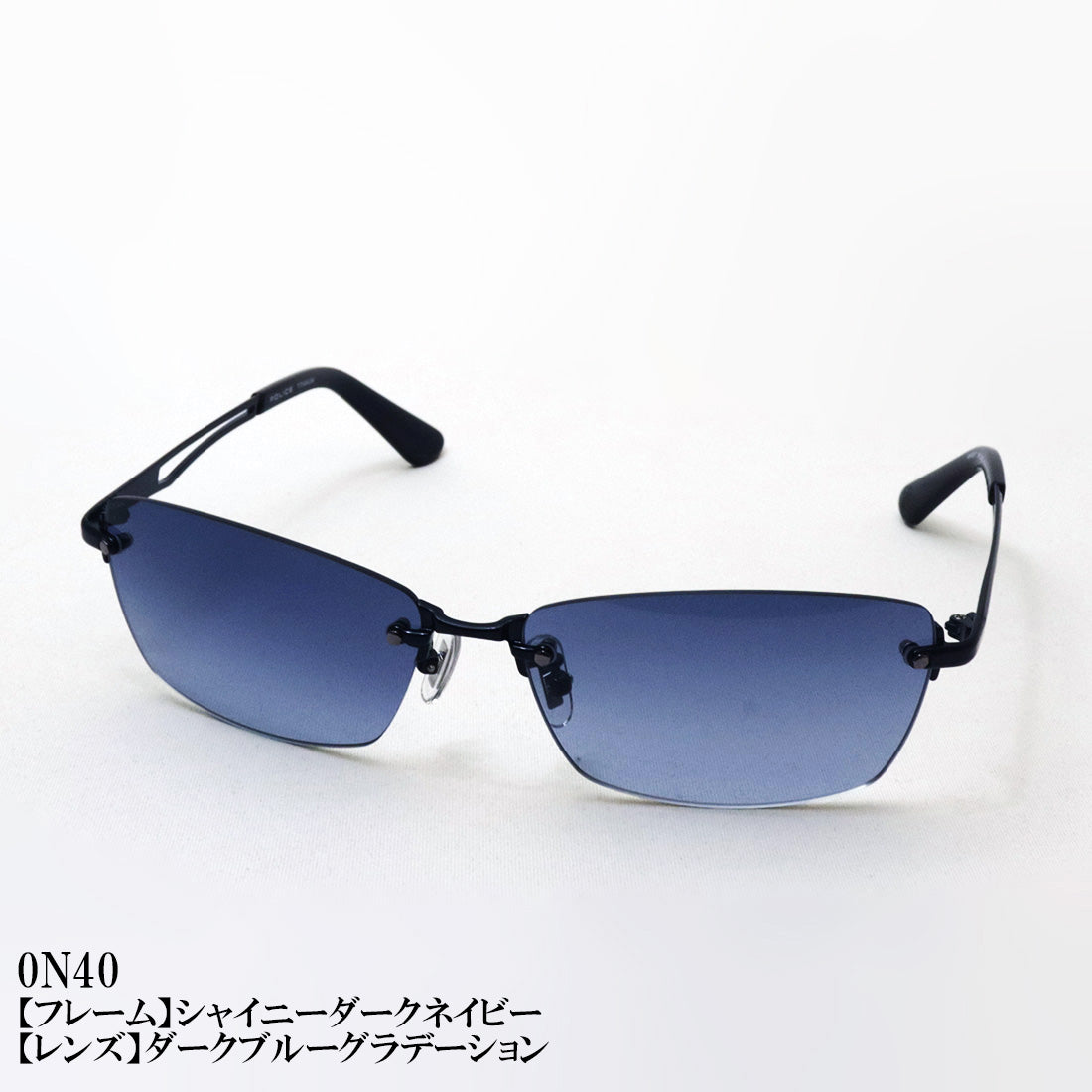 ポリス サングラス POLICE SPLQ06J KNIGHT ナイト スクエア ツーポイント