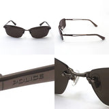 ポリス サングラス POLICE SPLQ06J KNIGHT ナイト スクエア ツーポイント