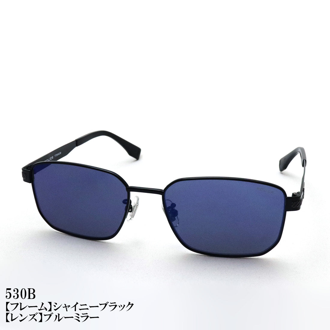 ポリス サングラス POLICE SPLT66J GRIND ジャパンモデル スクエア
