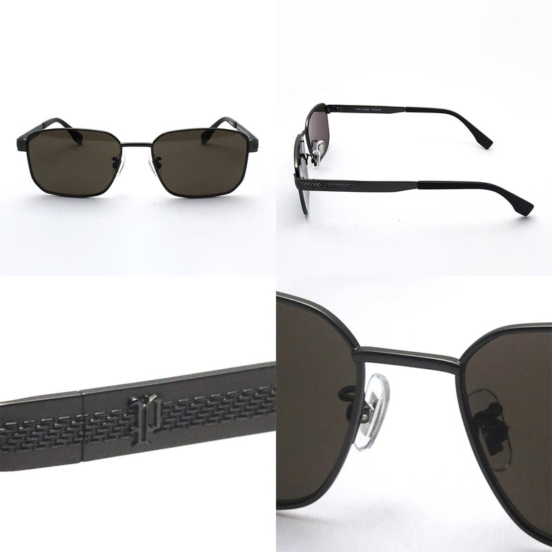 ポリス サングラス POLICE SPLT66J GRIND ジャパンモデル スクエア