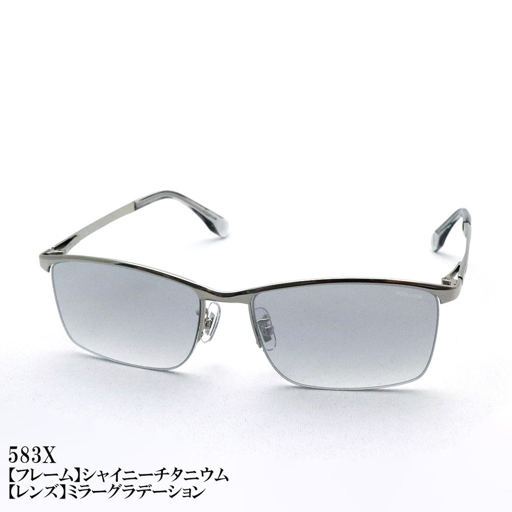 ☆【国内正規品・新品】POLICE　偏光 サングラス　SPLT67J-N28P ポリス サングラス POLICE SPLT67J ELITE ジャパンモデル ブロー