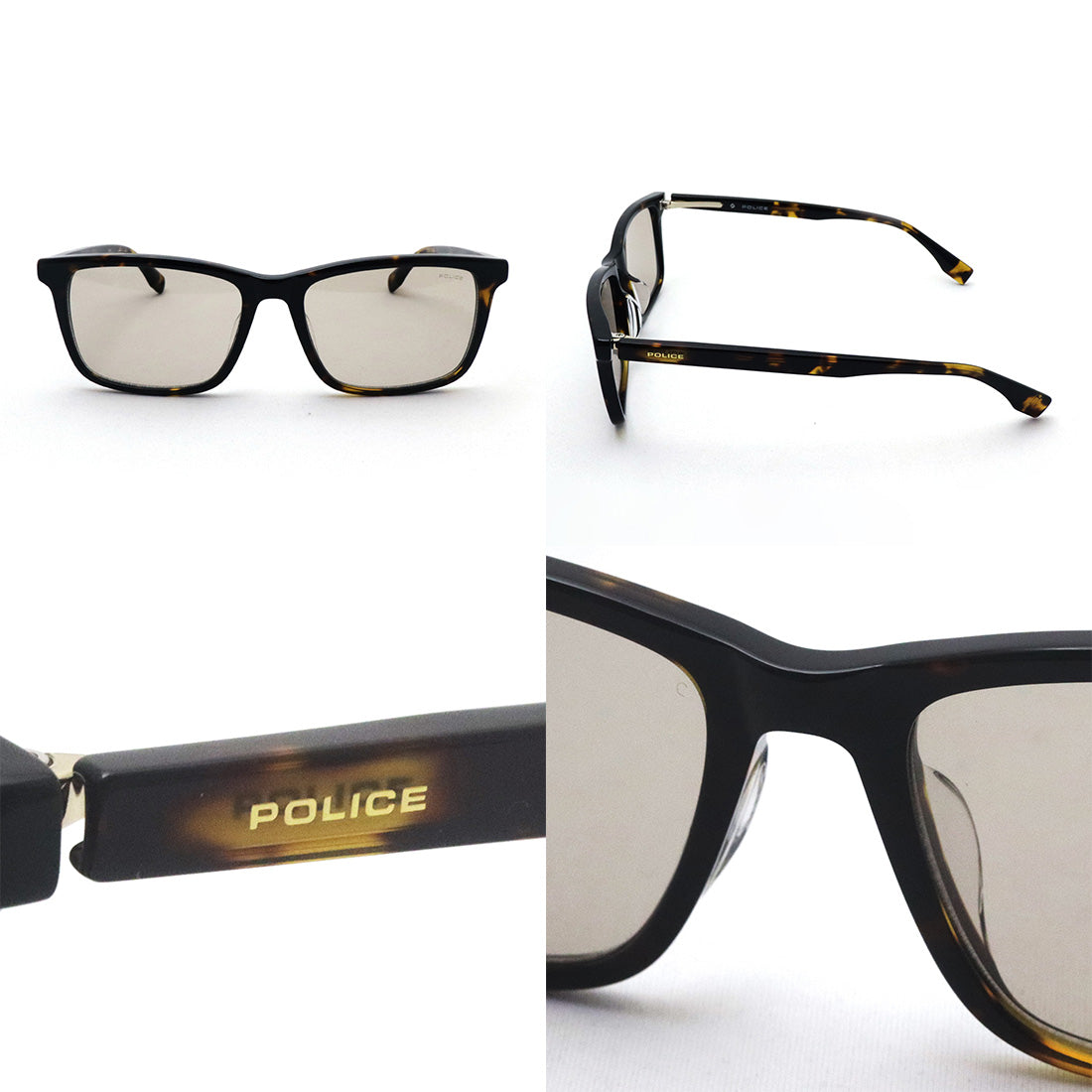 ポリス サングラス POLICE SPLT70J LEAP ジャパンモデル スクエア