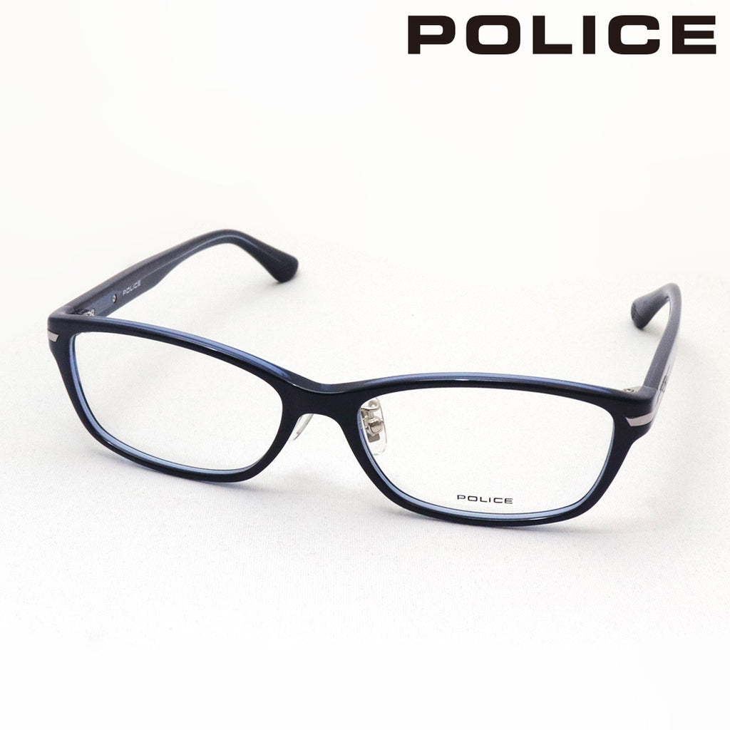 POLICE 【POLICE】 ポリス VPL080J col.0S14 メガネ 度無し