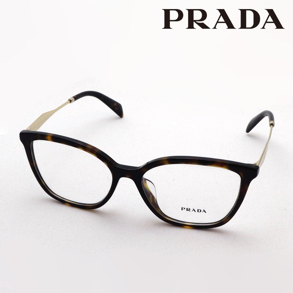 【手元在庫】PRADA 19ZVF 2AU1O1 メガネフレーム ハバナ プラダ PRADA メガネ 眼鏡 アイウェア レディース メンズ