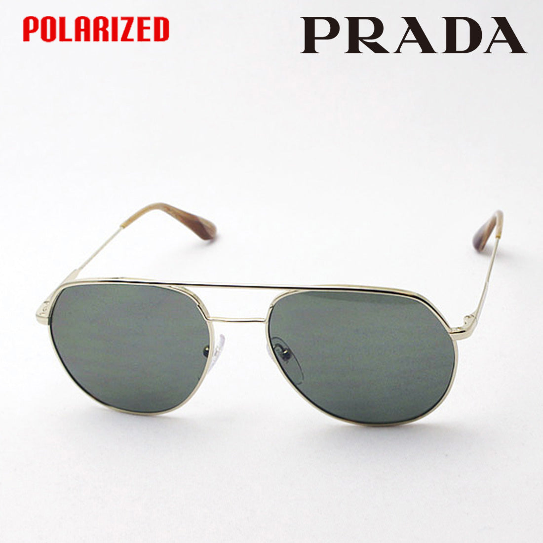 Prada Polarized Sunglasses PRADA PR55US ZVN198 CONCEPTUAL