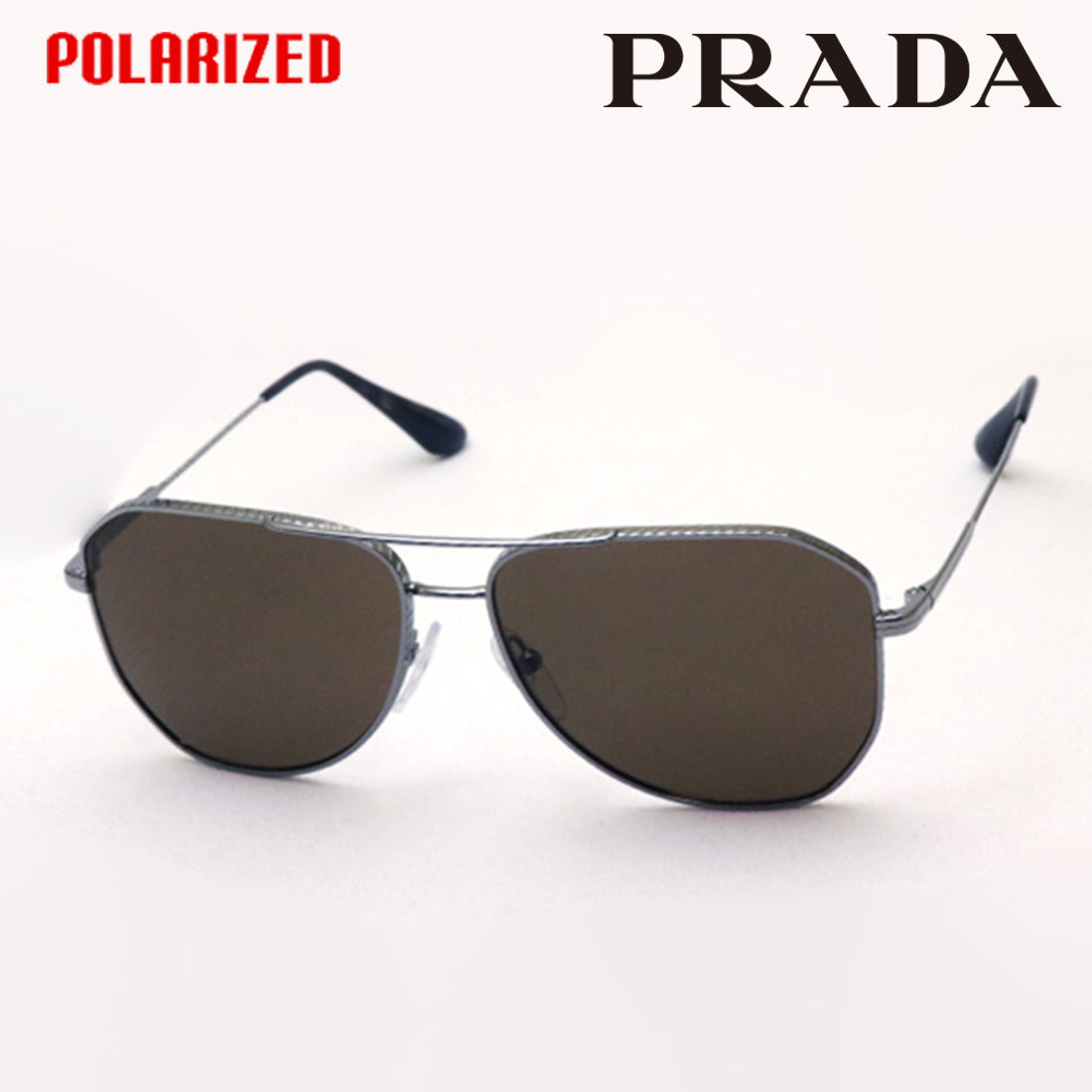Prada Polarized Sunglasses PRADA PR63XS 5AV01D 58 Conceptual