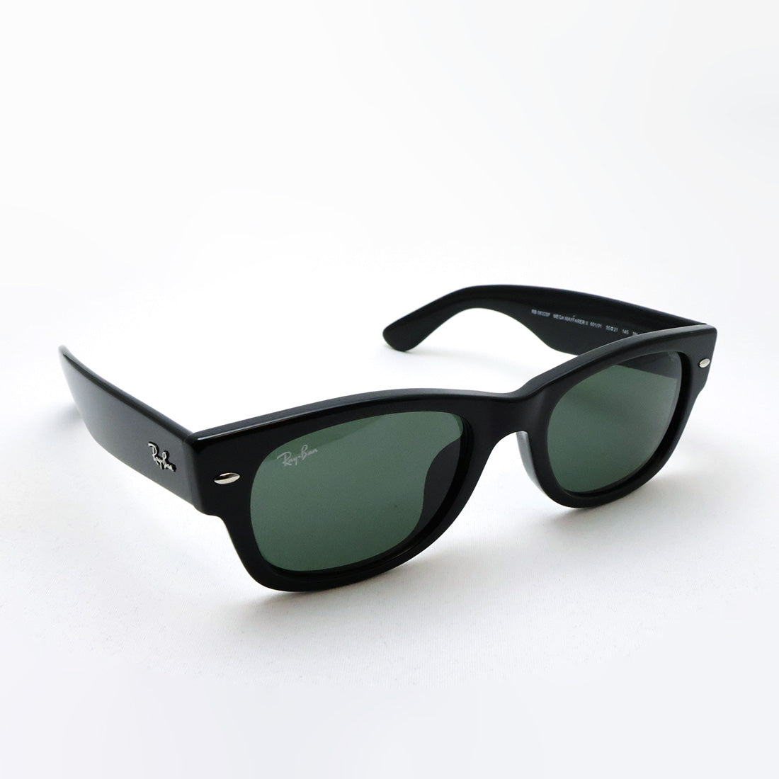 レイバン サングラス Ray-Ban RB0832SF 60131 55 MEGA WAYFARER II メガウェイファーラー2 ウェリントン ブラック系