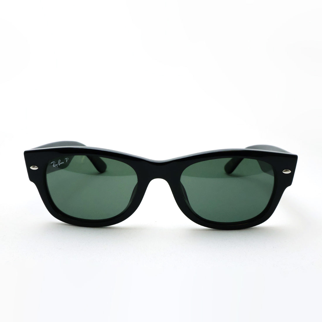 レイバン 偏光サングラス Ray-Ban RB0832SF 60158 55 MEGA WAYFARER II メガウェイファーラー2 ウェリントン ブラック系