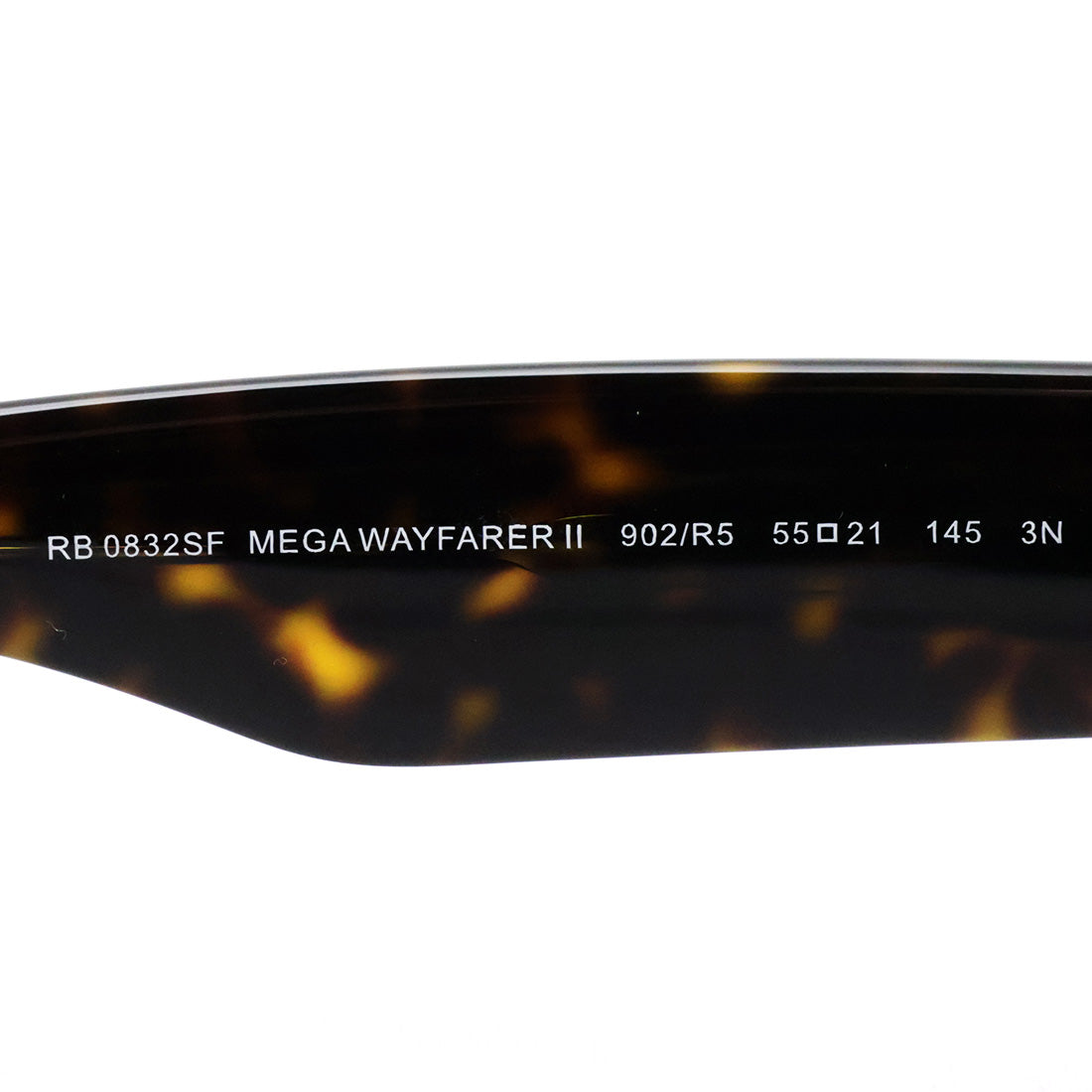 レイバン サングラス Ray-Ban RB0832SF 902R5 55 MEGA WAYFARER II メガウェイファーラー2 ウェリントン トータス系